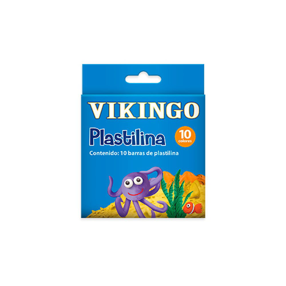 Plastilina delgada x 10 und Vikingo