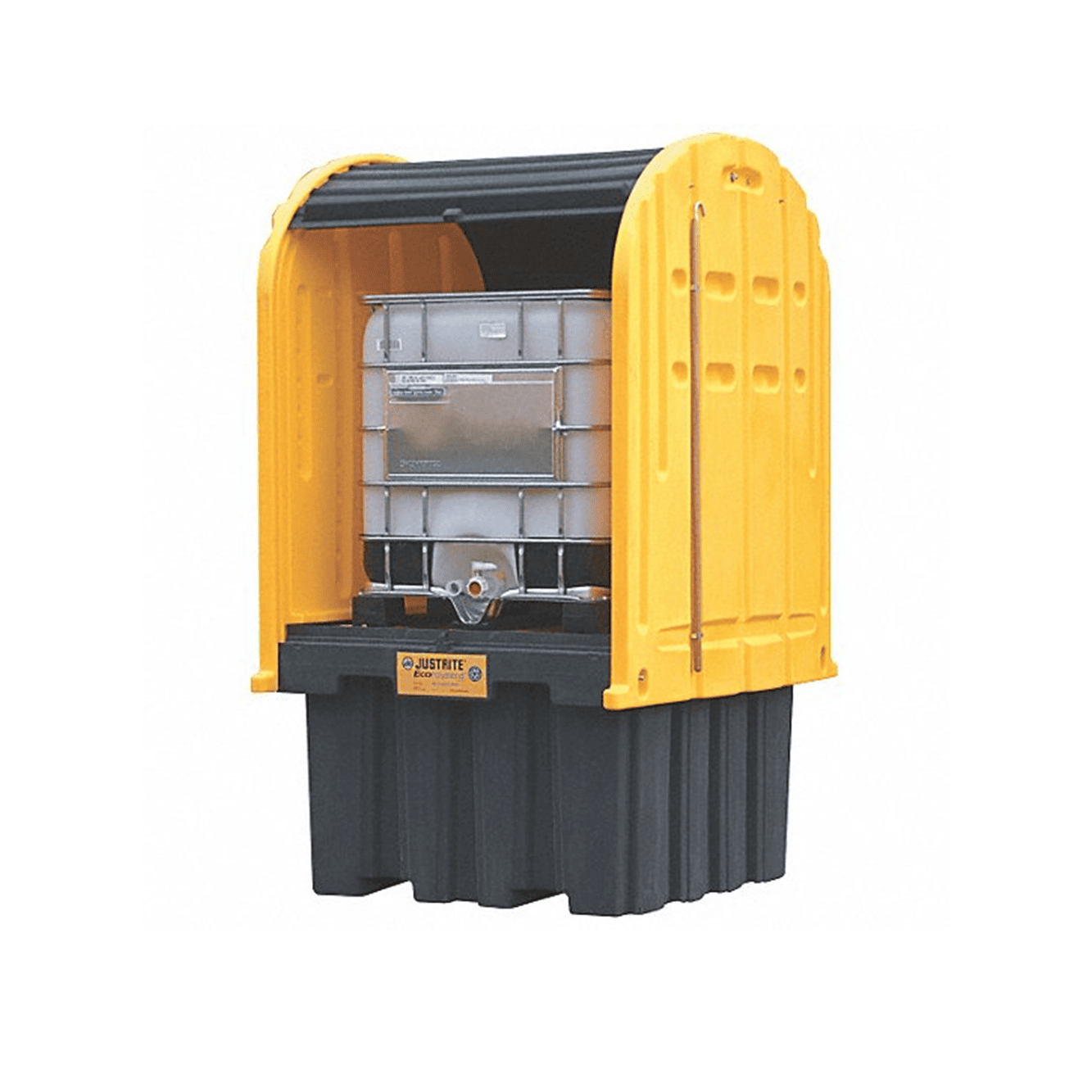 Sistema de contención con puerta enrollable para IBC Justrite 28677