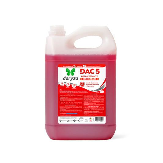 Desinfectante amonio cuaternario concentrado 5lt Daryza