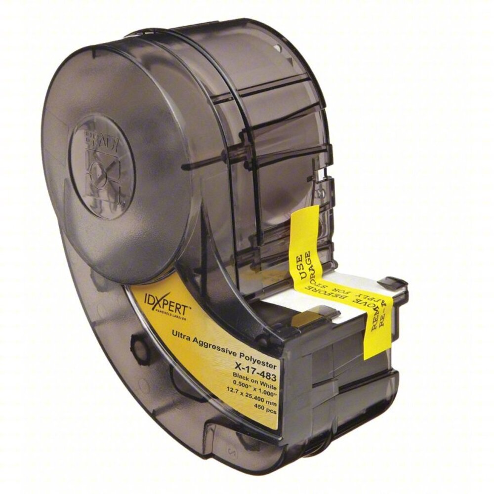 Rollo de etiqueta precortada 1/2x1in Brady X-17-483