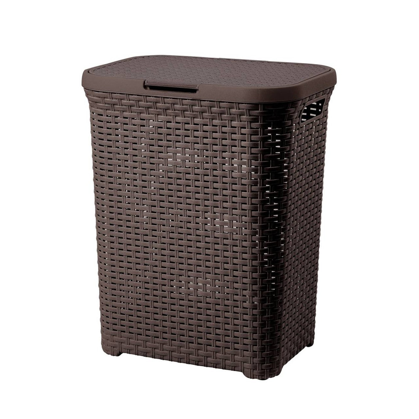 Cesto mod. ratan grande marrón Reyplast