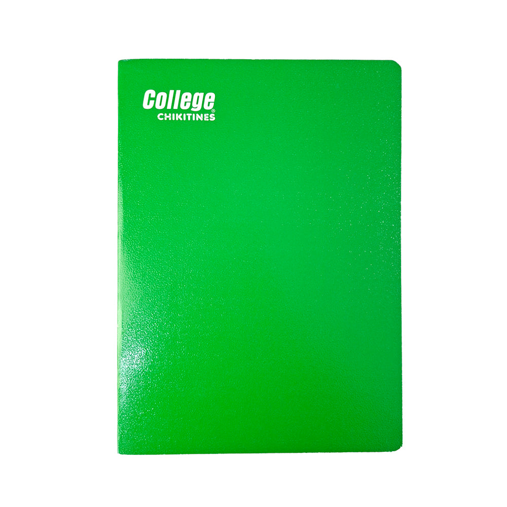 Cuaderno engrapado triple raya A4x80 hojas Chikitines