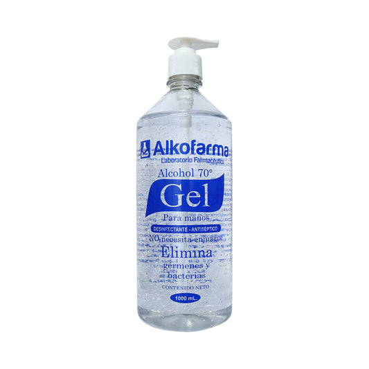 Alcohol gel de 1 litro Alkofarma