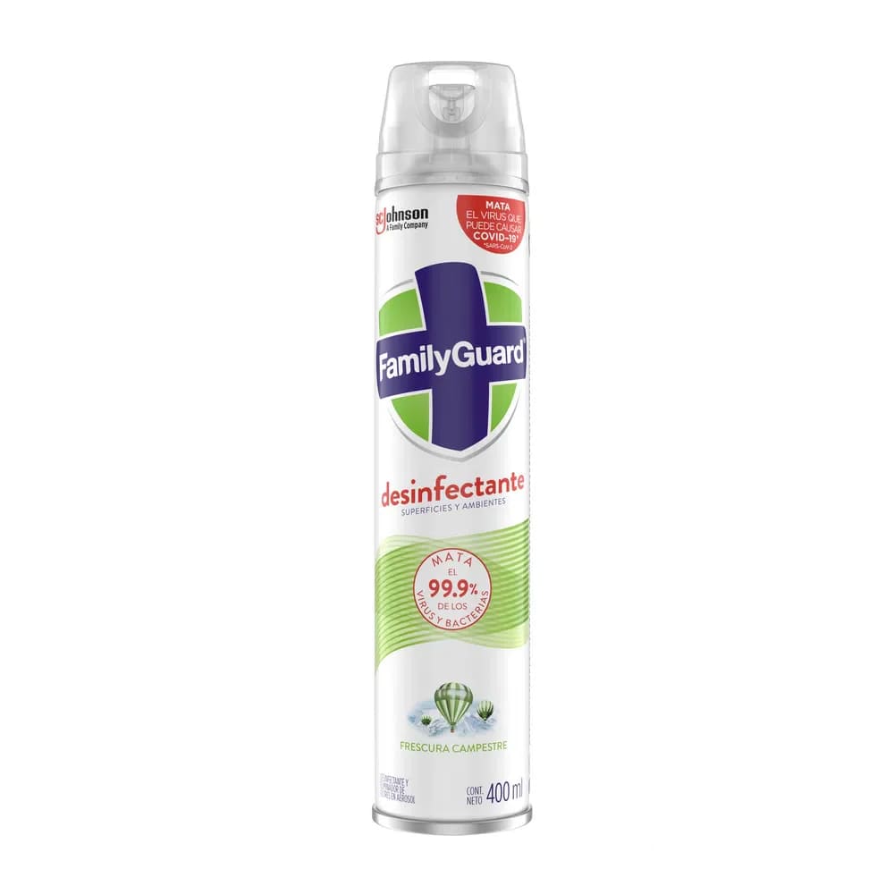 Desinfectante frescura campestre aerosol 400 ml Family Guard