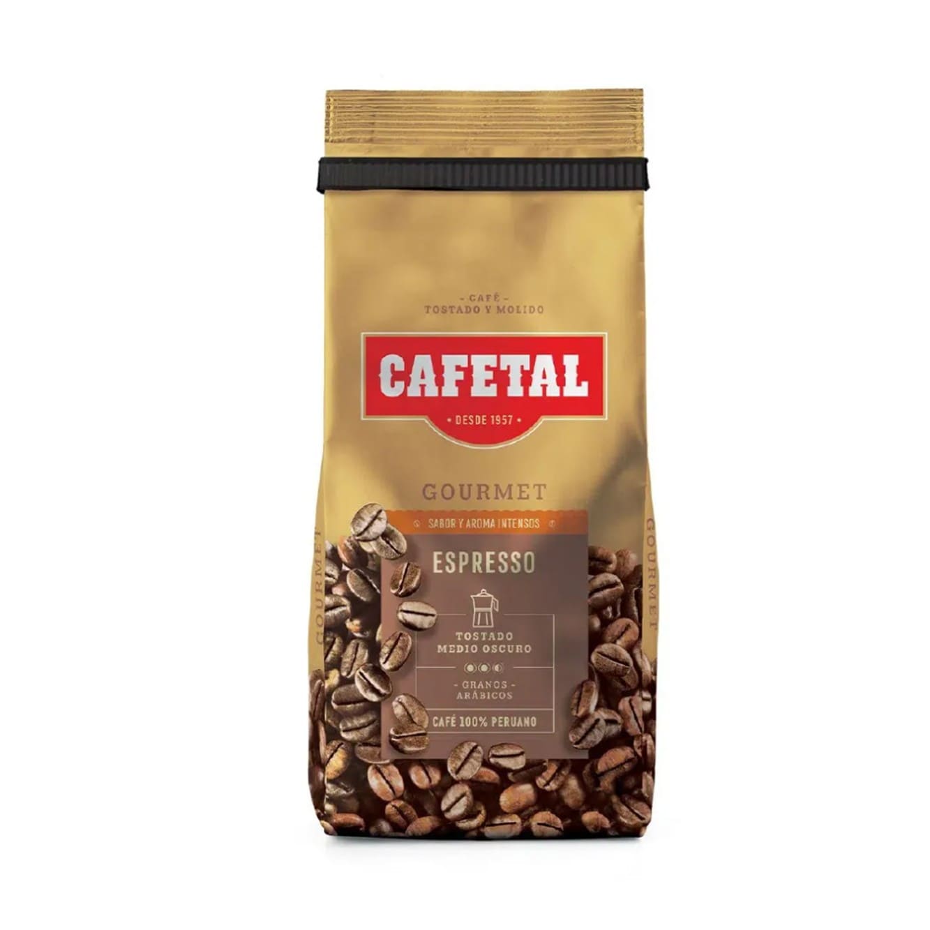 Café gourmet espresso x 200 gr Cafetal