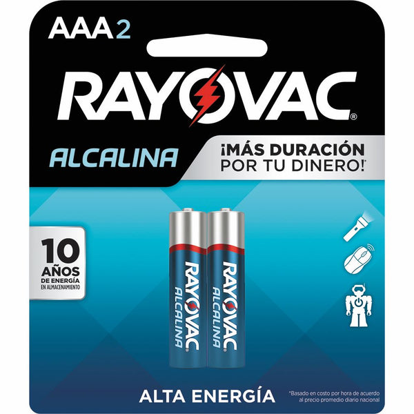 Pila alcalina AAA x 2und Rayovac