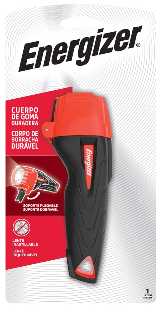 Linterna LED 60 lúmenes rubber 2AAA Energizer