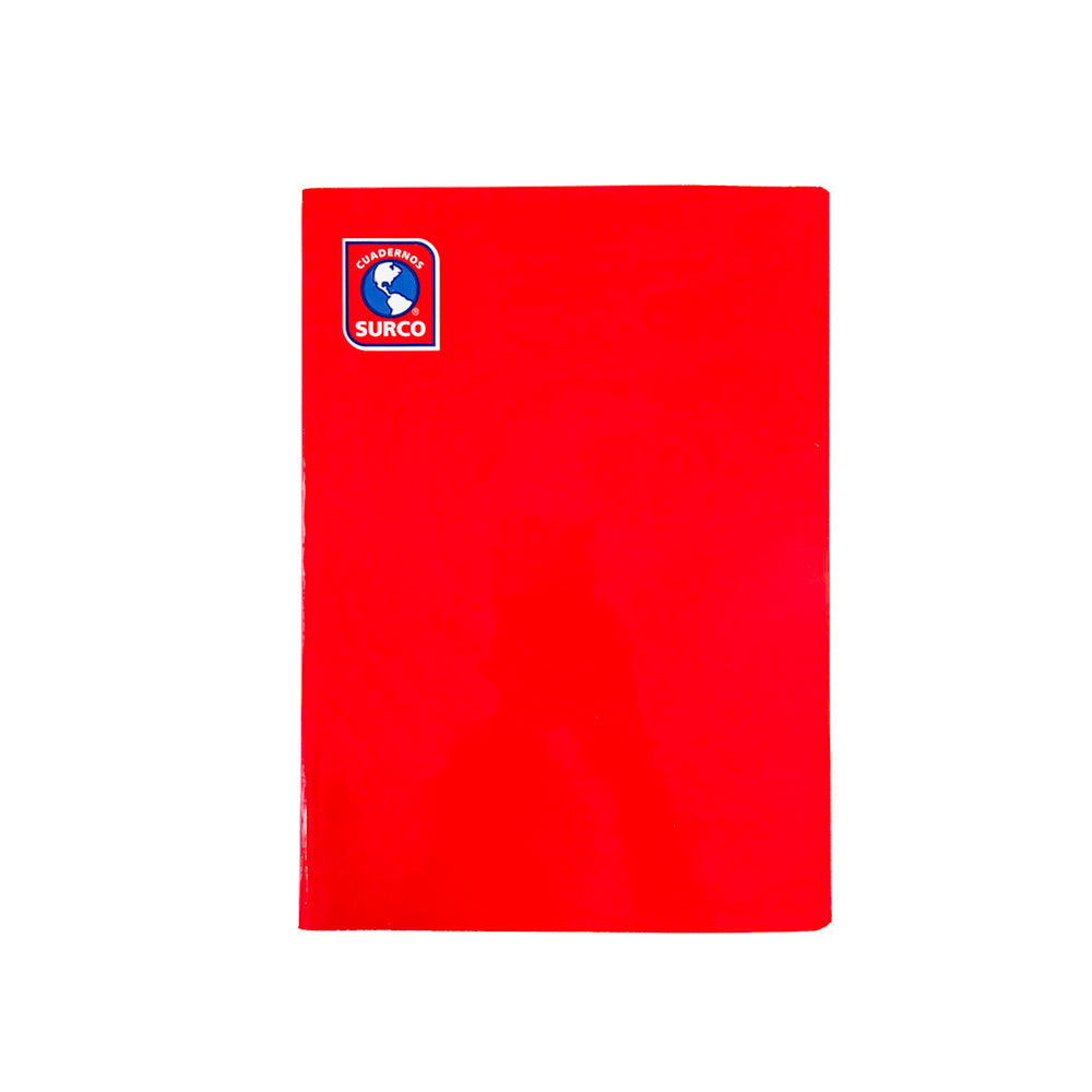 Cuaderno engrapado rayado A4 72 hojas Surco
