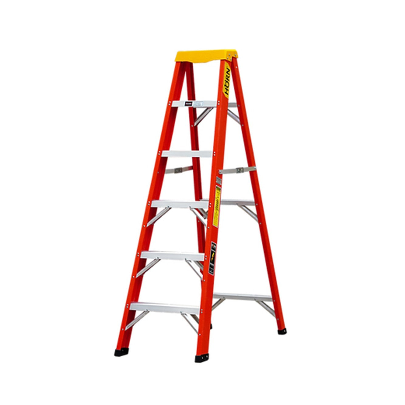 Escalera tijera de fibra de vidrio 4 pasos Horn FV-4-04-IA