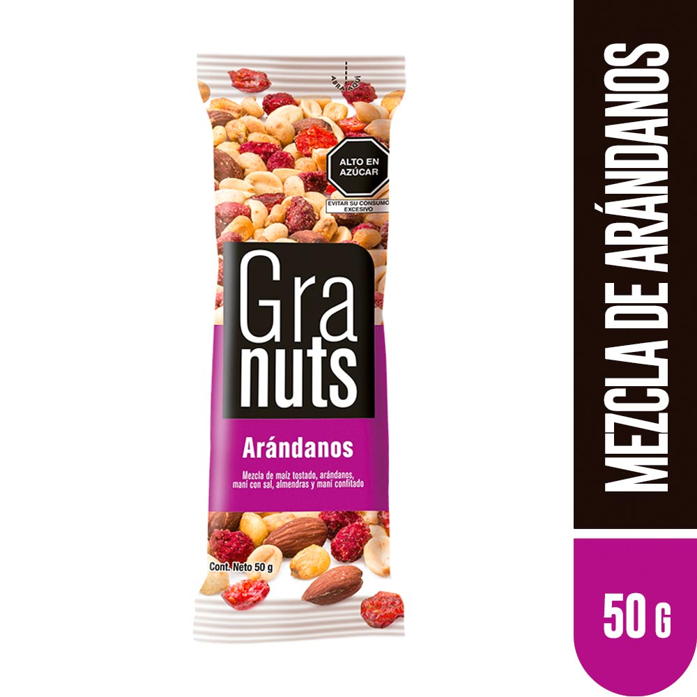 Mezcla de Arándanos 50g x 12 und Granuts