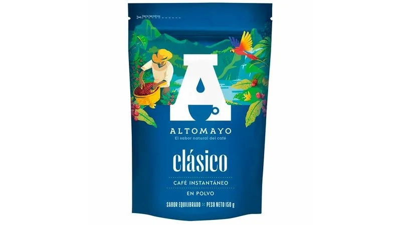 Cafe instantaneo clasico doypack 150 gr Altomayo