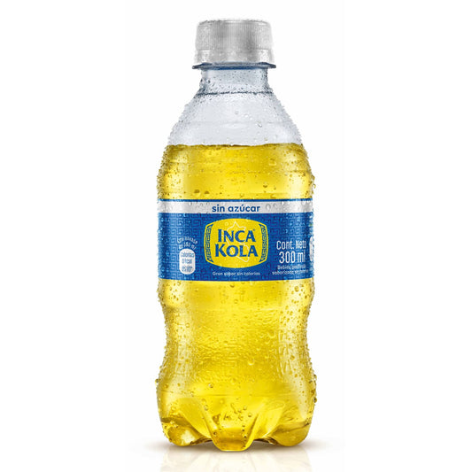 Gaseosa 300 ml pack x 6 und Inca Kola sin azúcar