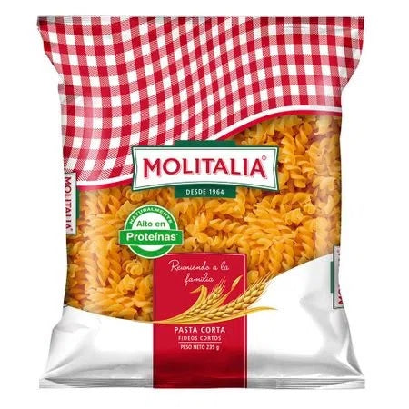 Fideo tornillo 235 gr Molitalia