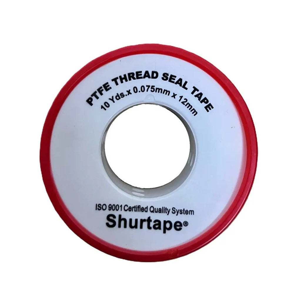Cinta teflón rojo 1/2 x10 yds Shurtape