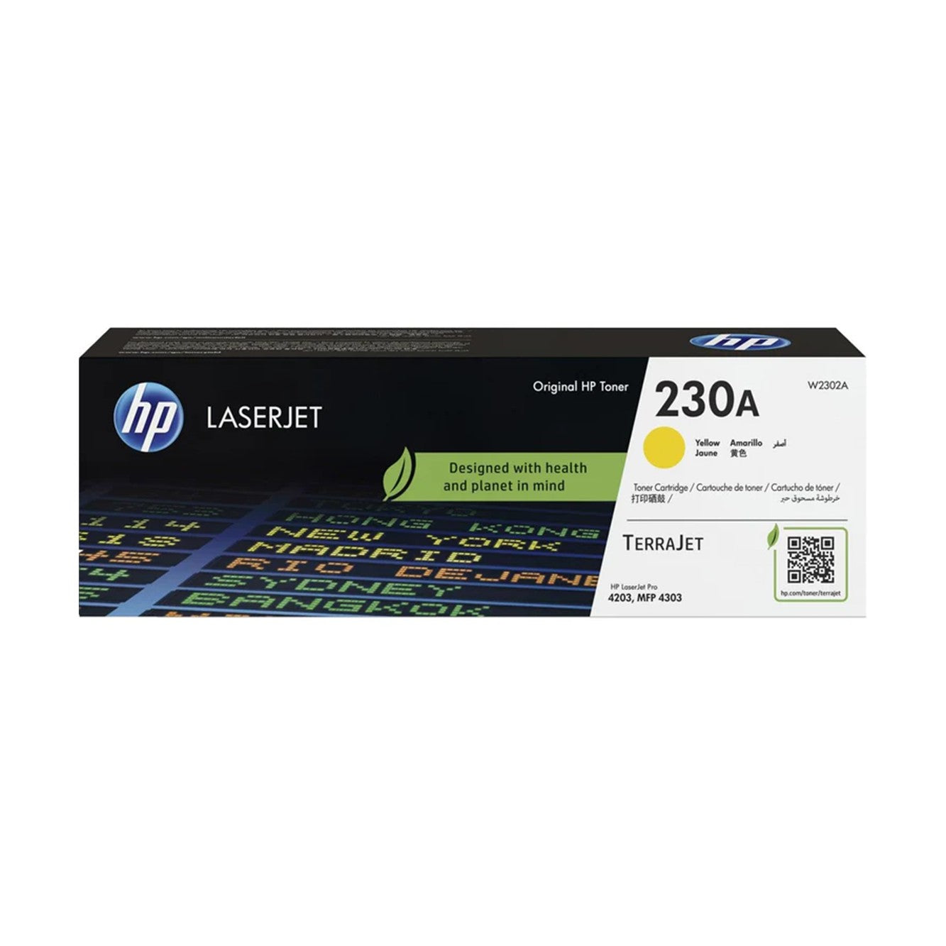 Toner HP 230A (W2302A) Yellow 1,800 HOJAS