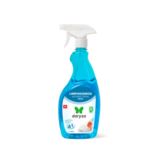 Limpia vidrios liquido antibacterial gatillo 1 lt Daryza