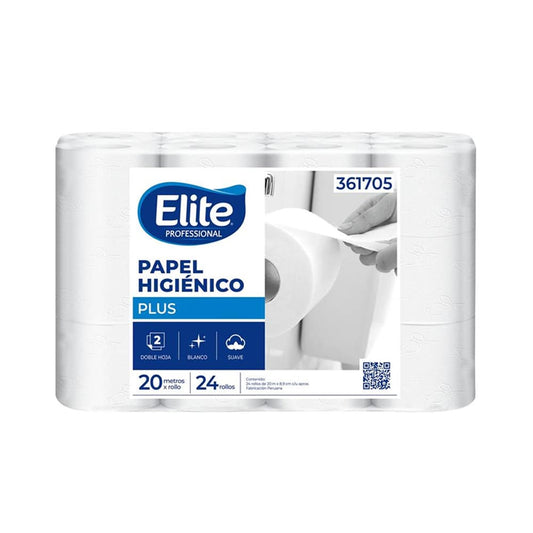 Papel higiénico Elite Plus Doble Hoja