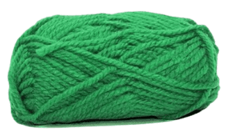 Lana gruesa ovillo verde x 10 gramos - Ofimarket