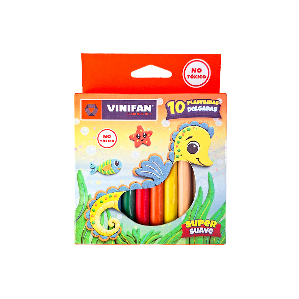 Plastilina x 10 und delgada Vinifan