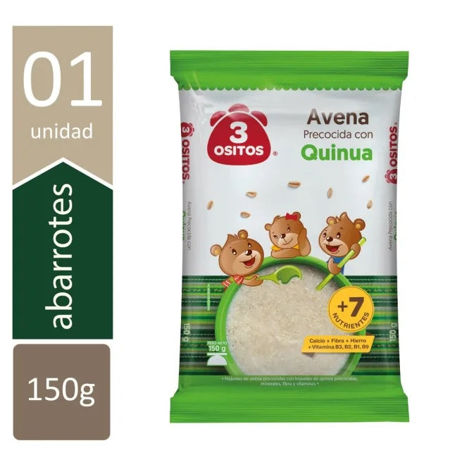 Quinua avena 150 gr 3 ositos