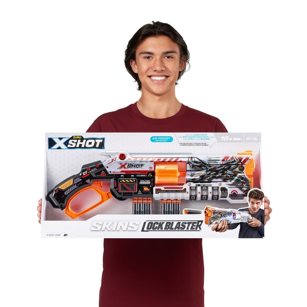 Lanzador skins seguridad X-SHOT