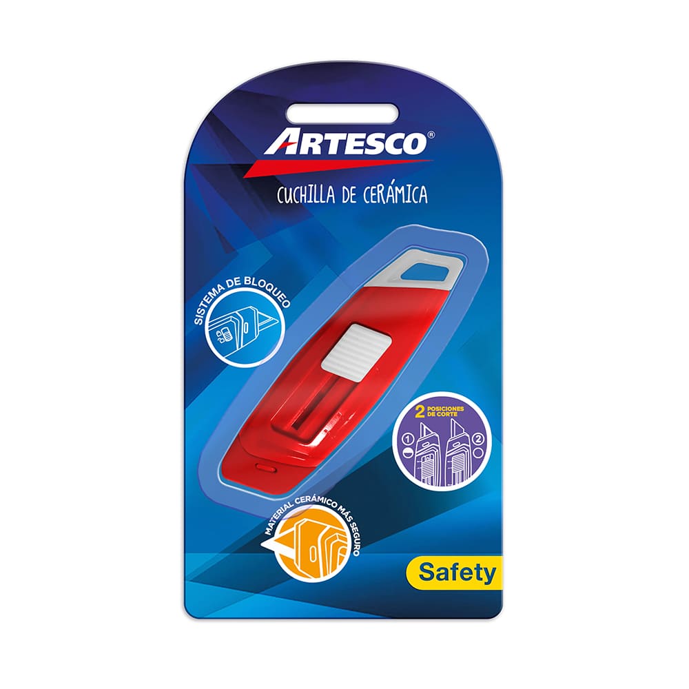 Cuchilla cerámica safety Artesco