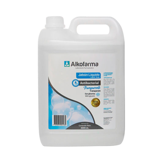 Jabón líquido neutro x 4 lt Alkofarma