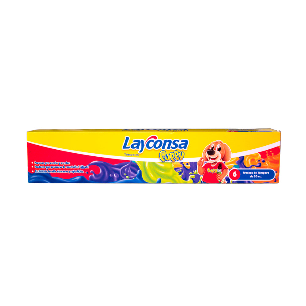 Tempera 30ml x 6 und Layconsa