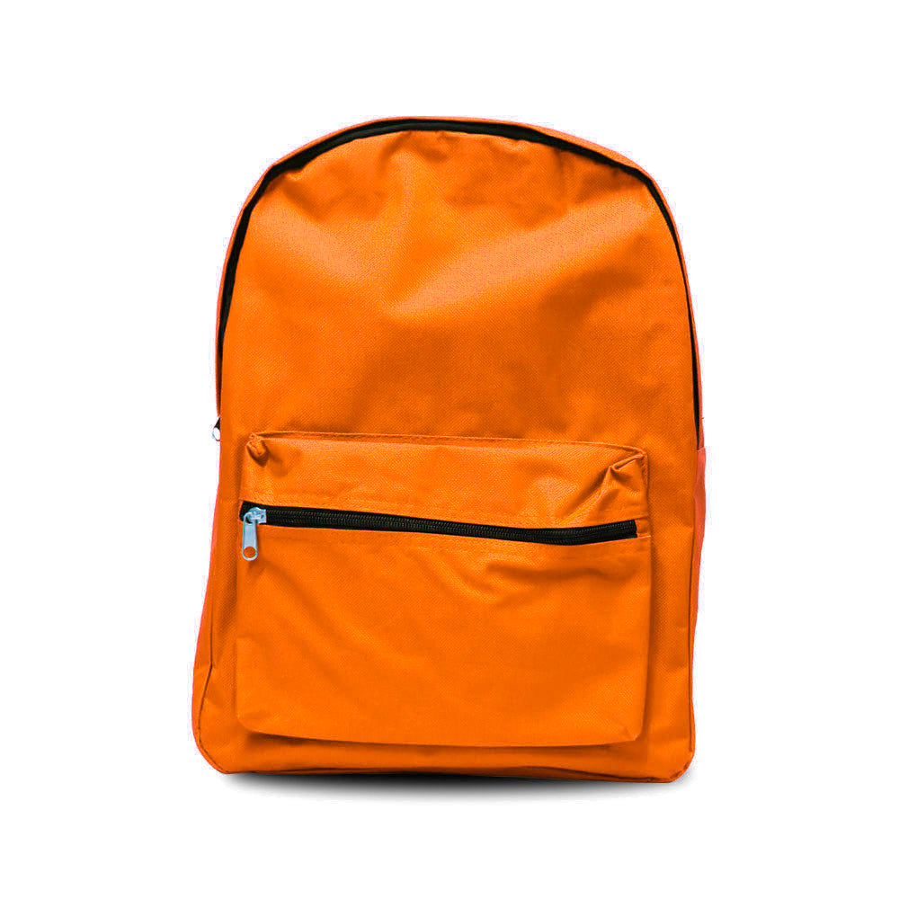 Mochila básica naranja Fultons