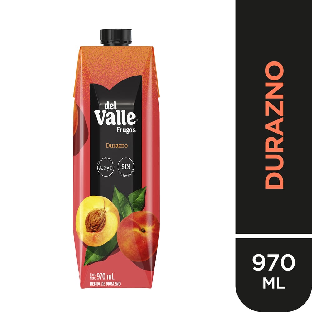 Néctar Durazno 970 ml Del Valle Frugos