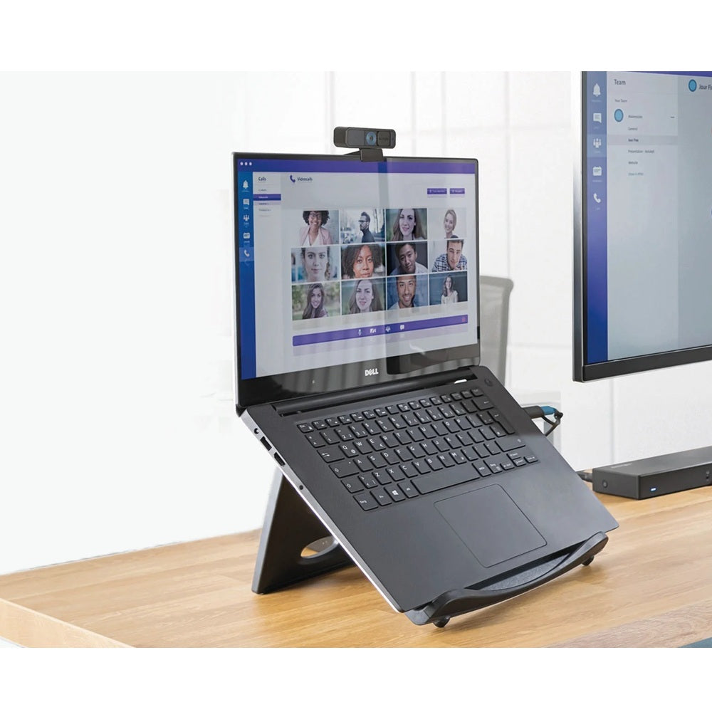 Base Notebook Easy Riser® EQ SmartFit®, Mat. reciclado Negro Kensington