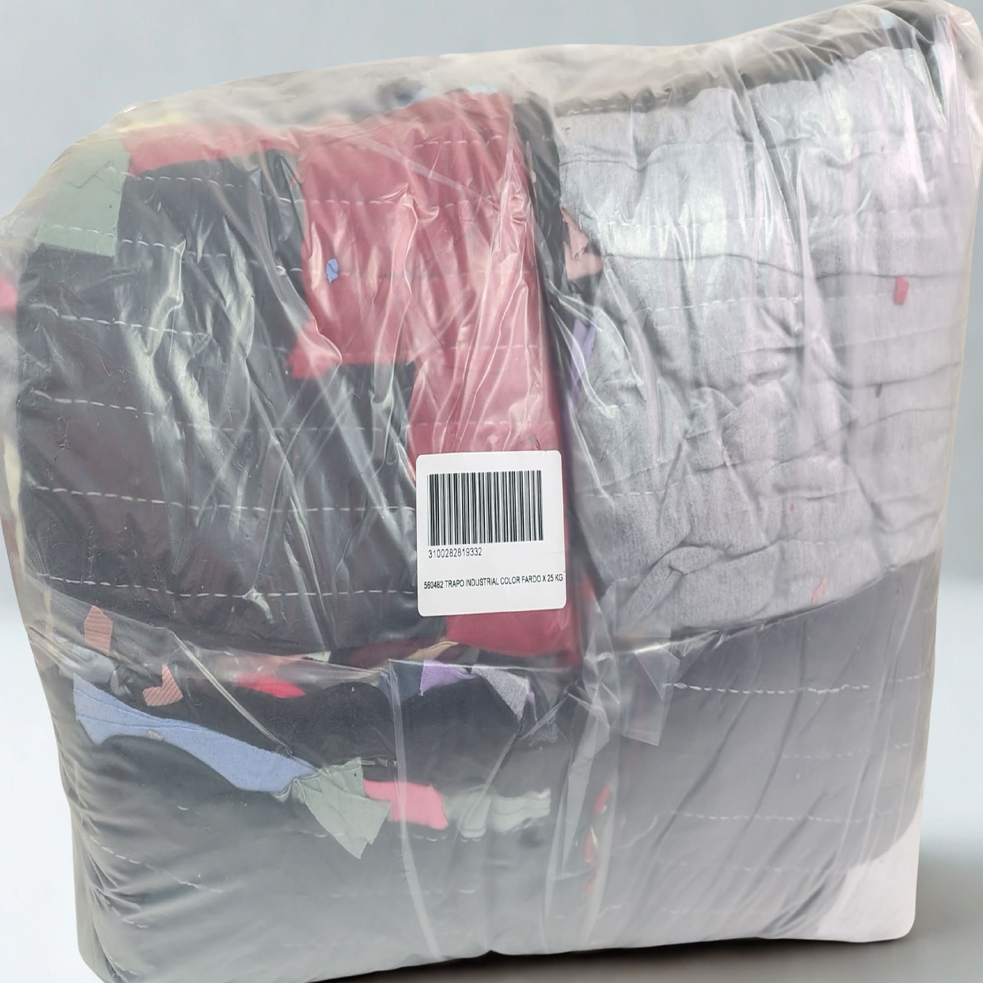 Trapo industrial color fardo x 25 kg CSA