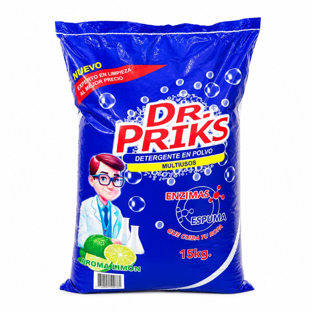 Detergente multiusos limon 15kg Dr Priks