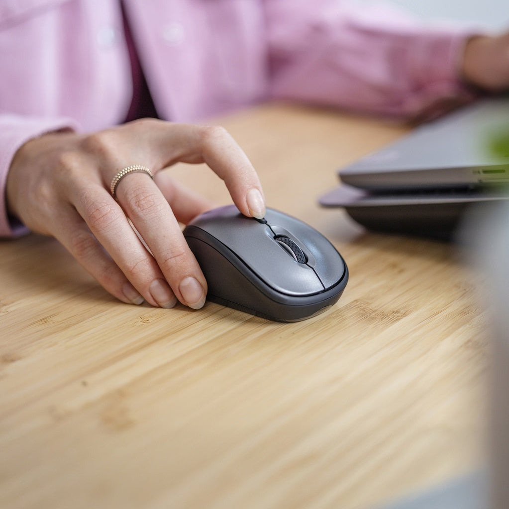 Mouse wireless trust yvi+ eco negro