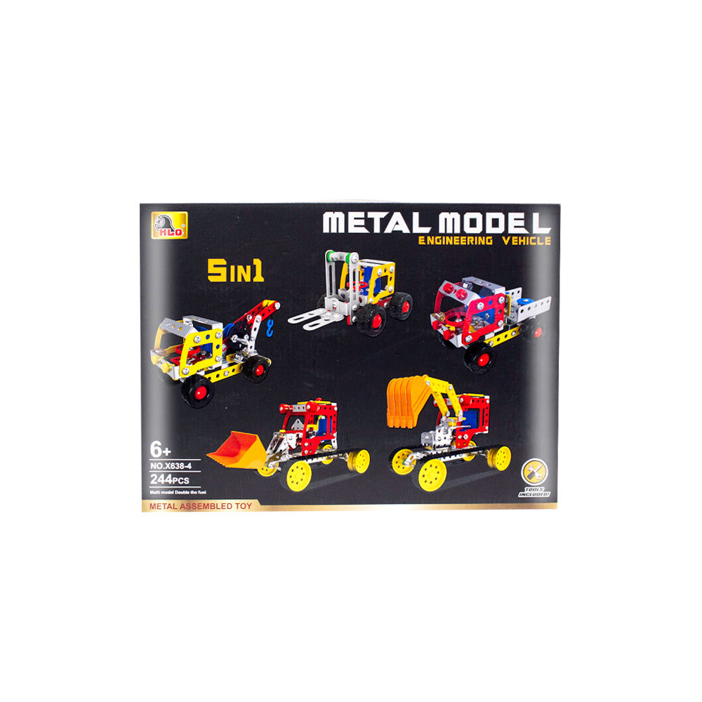 Armable metálicos 5en1 244 piezas