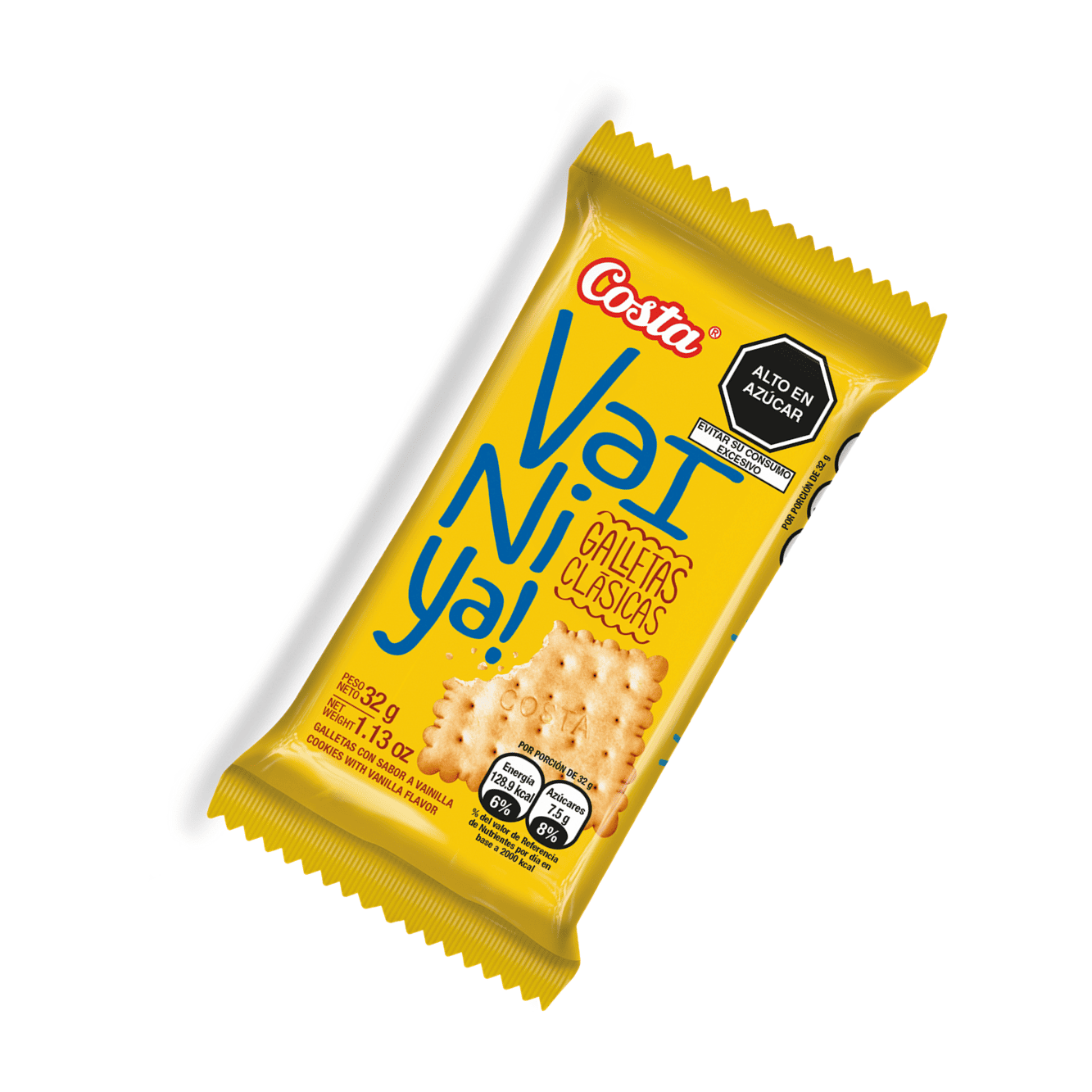 Galleta Vainiya 32gr x 6 und Costa