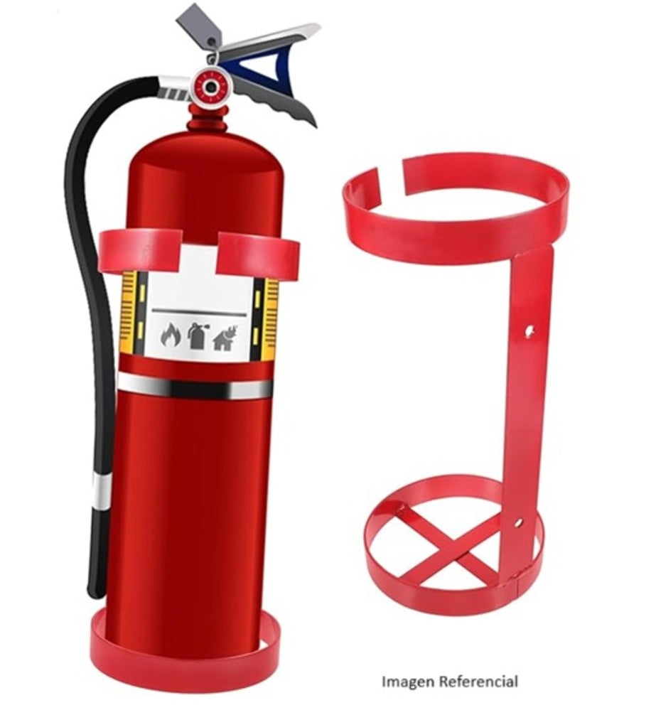 Extintor PQS-ABC 1KG con soporte metalico Nacional