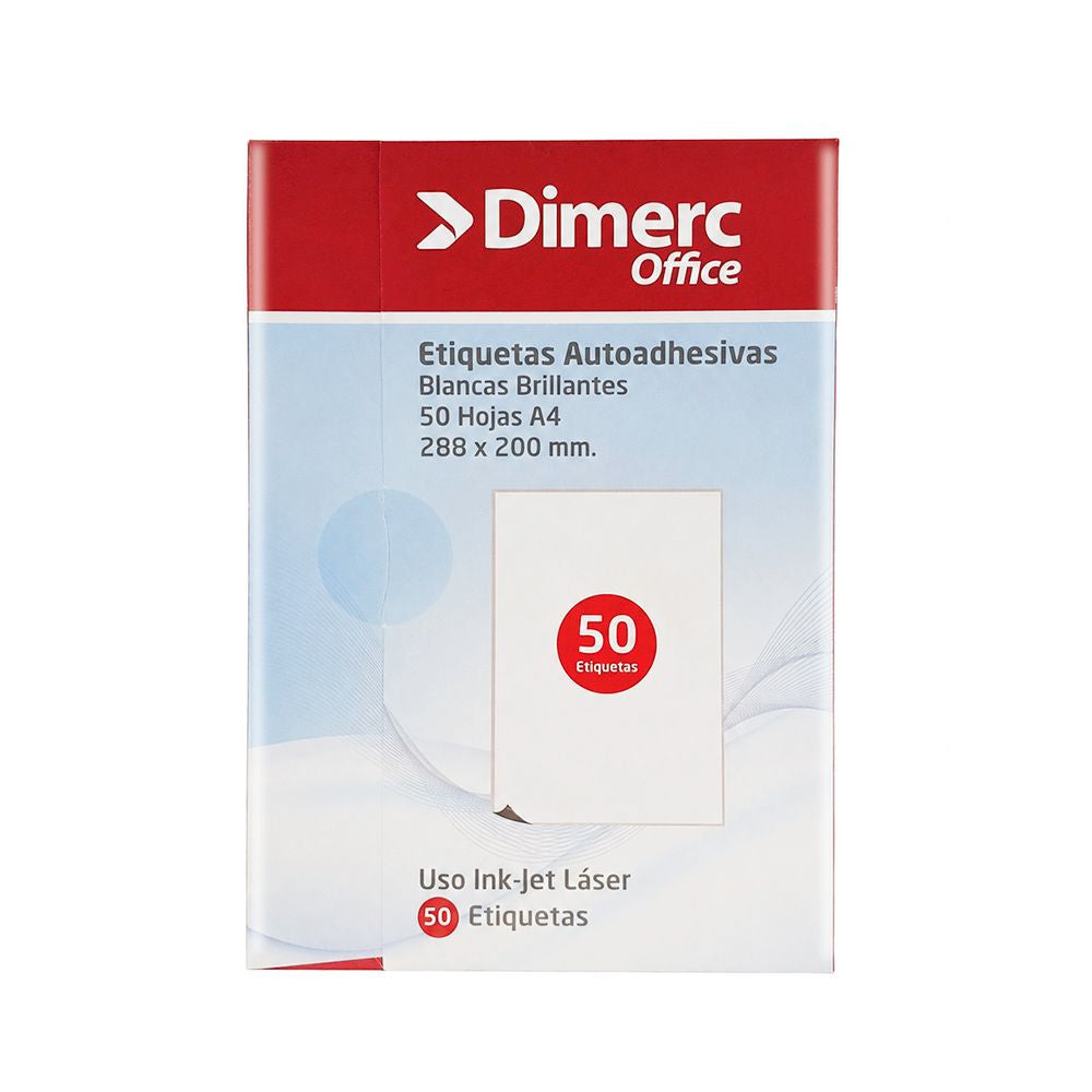 Etiqueta Inkjet A4 Glossy 007