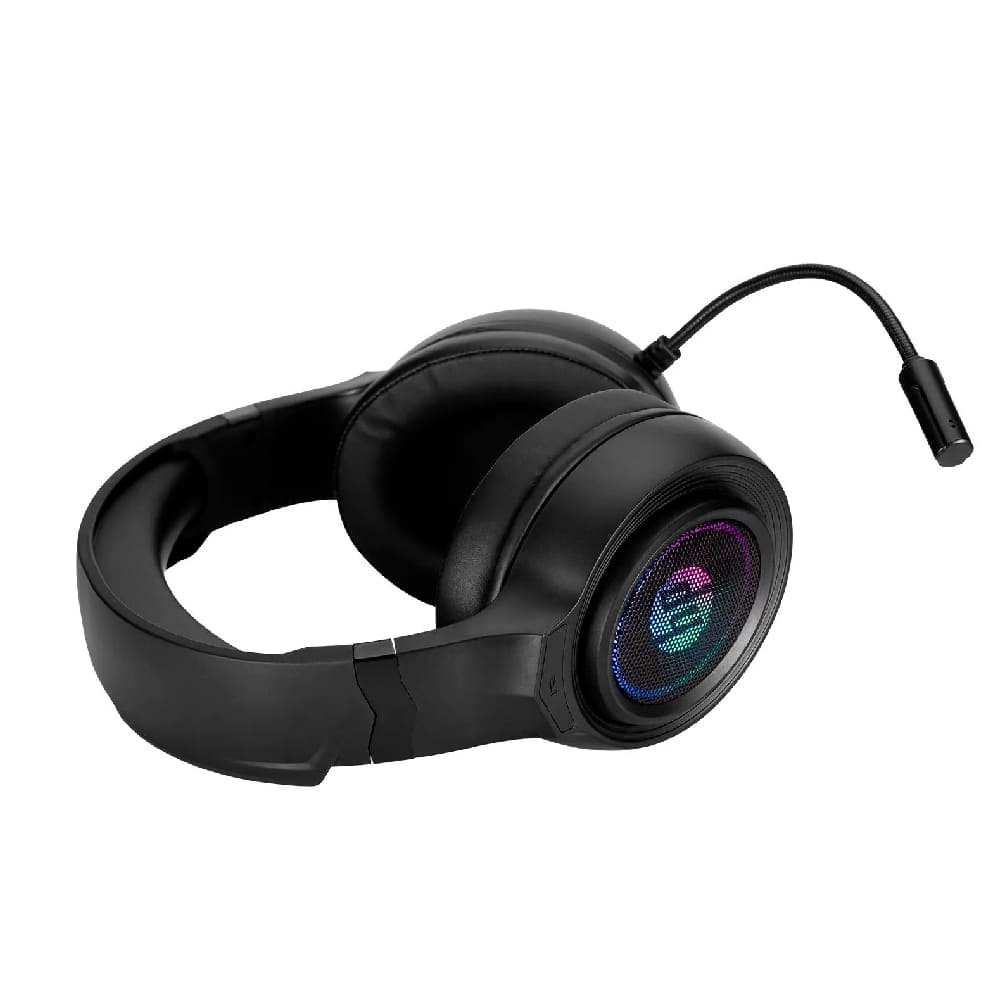 Audífonos on-ear 7.1 rgb USB-A 2 metros DHE-8008 HP