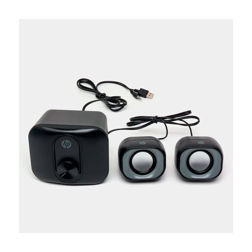 Parlantes 2.1 3WX2 + 5W USB-A y 3.5MM DHS-2111S HP