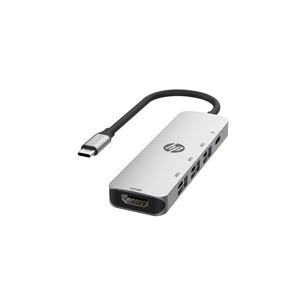 Hub USB-C 5 en 1 USB-A HDMI PD 100W DHC-TC232 HP