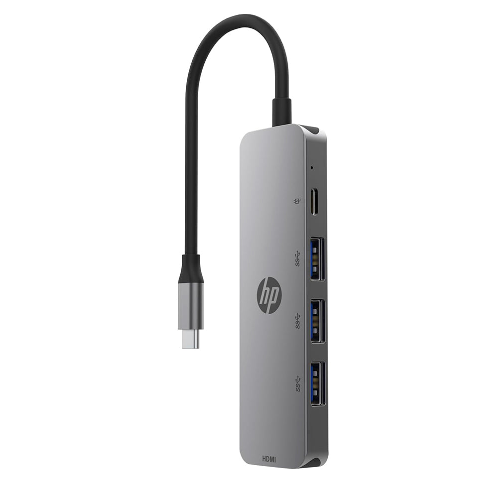Hub USB-C 5 en 1 USB-A HDMI PD 100W DHC-TC232 HP