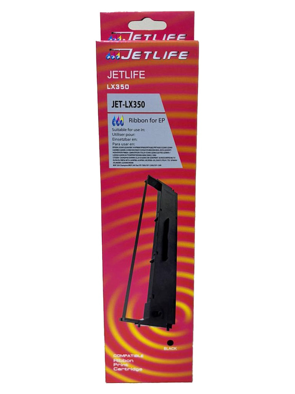 Cinta BK 18 m para LQ-350/LX-300/LX-350 Jetlife
