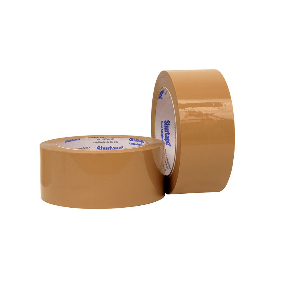 Cinta embalaje habano 2" x 110 yardas (A 900) Shurtape