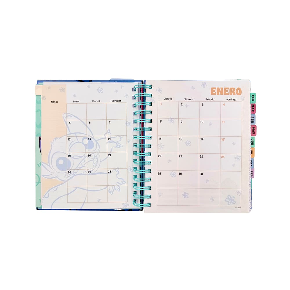 Agenda 2026 Stitch Disney