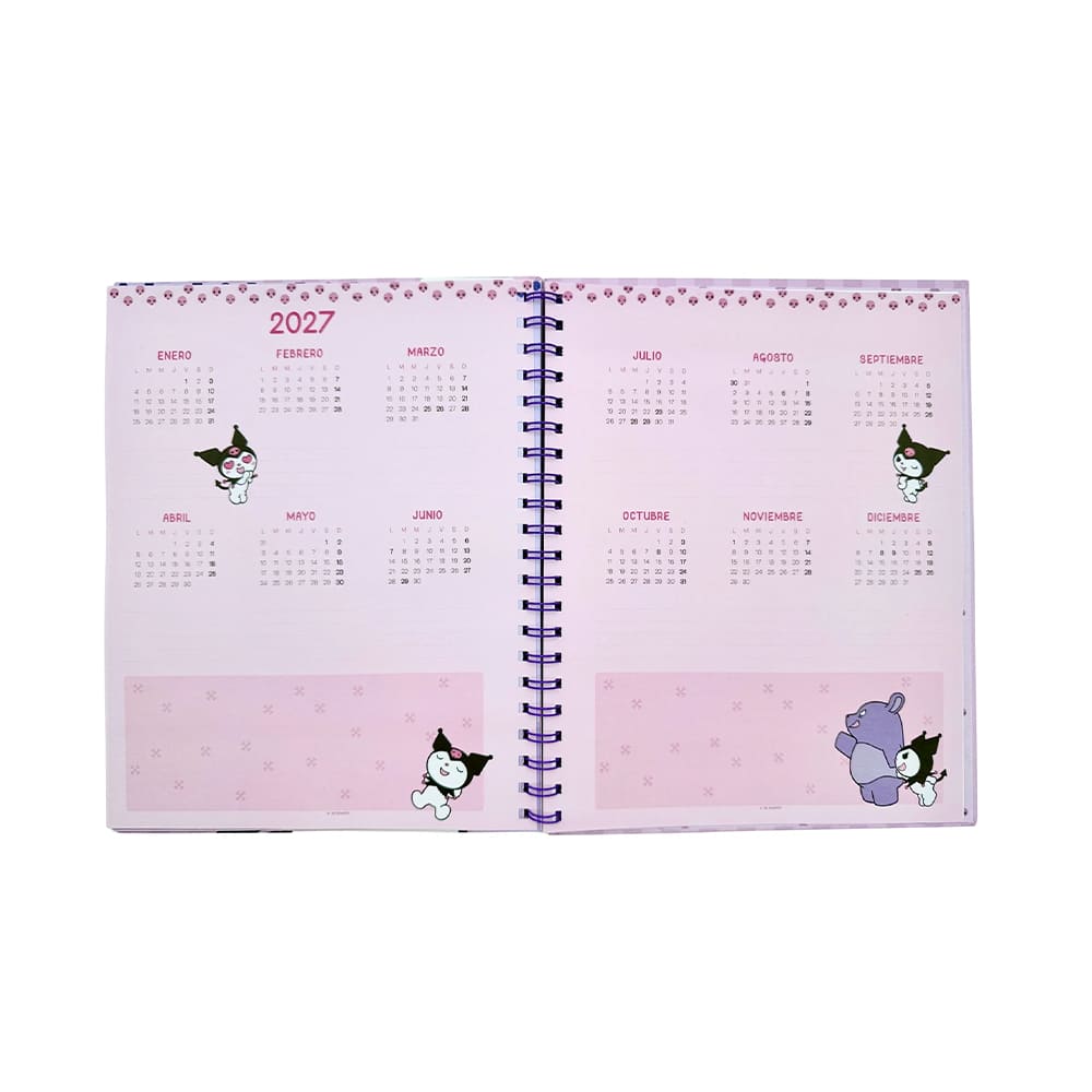 Agenda 2026 Brief planner Kuromi