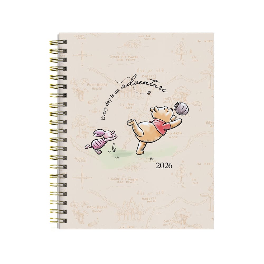 Agenda 2026 Brief planner Winnie Pooh