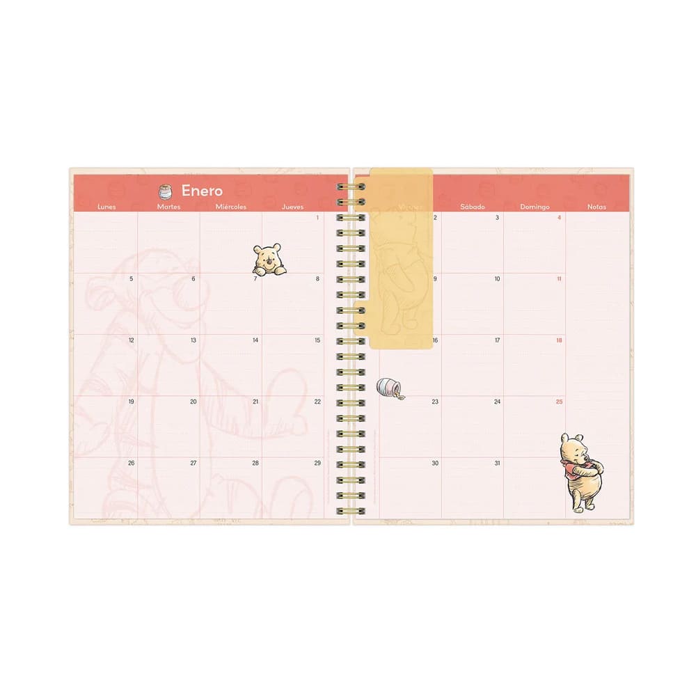 Agenda 2026 Brief planner Winnie Pooh