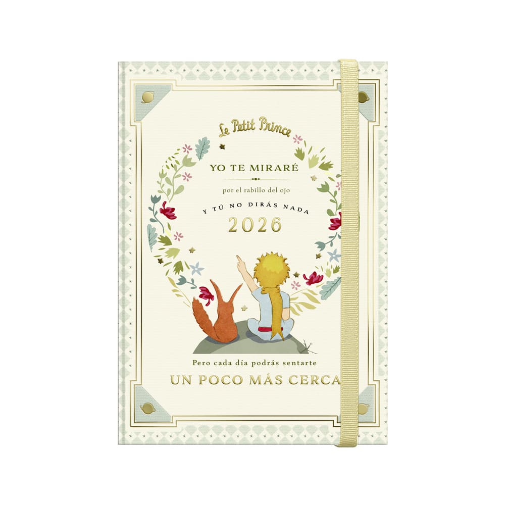 Agenda 2026 principito book diaria