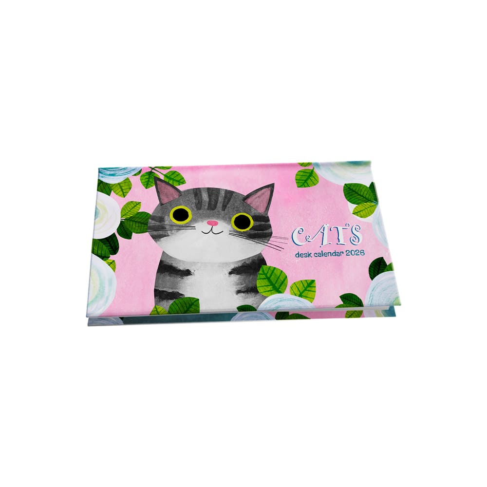 Calendario de escritorio 2026 Cats